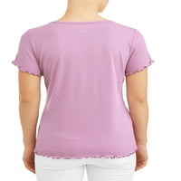 חולצת טריקו של קצה השרוול הקצר של נשים, חבילה