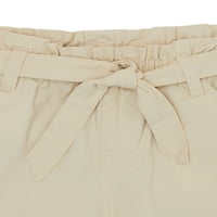 שקית נייר בנות רכיבה כוכבים מושכת מכנסיים קצרים, בגדלים 4-16