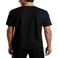 חולצת טריקו גרפית לגברים של ריבוק וגברים גדולים, עד גודל 3XL