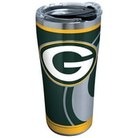 Green Bay Packers Rush עוז כוס נירוסטה עם מכסה