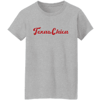 גרפיקה אמריקה מדינת טקסס צ'יקה ארהב ארהב חולצת טריקו גרפית לנשים