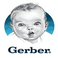 גרבר יילוד תינוק או ילדה מגדר ניטרלי ניטרלי שרוול מודרני מודרני, 2 חבילה
