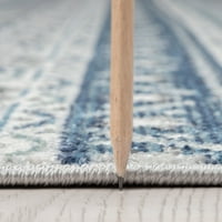 שטיח אזור מעבר אפור מרוקאי, סלון שמנת קל לניקוי