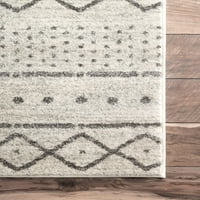 שטיח אזור וינטג 'של Nuloom Sienna, 10' 14 ', בז'