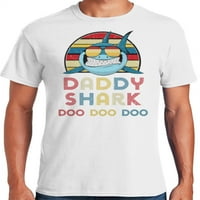 גרפיה אמריקה חולצת כריש אבא לאבא של אבא של יום האב