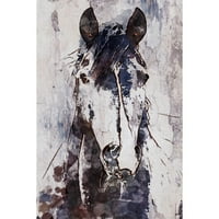 מרמונט היל סוס מוסטנג מאת אירנה אורלוב הדפס הצביעה על בד עטוף