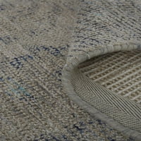 שטיח צמר צבוע צבוע של ראמי וינטג '