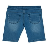 נערים הוליוודיים מושכים מכנסי ג'ינס סרוגים, מידות 4-18