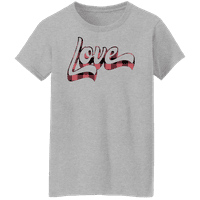 גרפיקה אמריקה של חג האהבה לחג האהבה אוסף חולצת טריקו גרפית לנשים