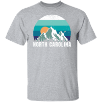 גרפיקה אמריקה מדינת צפון קרוליינה שורשים אוסף חולצת טריקו גרפית לגברים