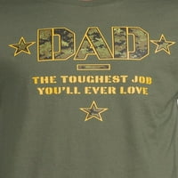יום האב של יום האב וגברים גדולים ביותר עבודה קשה שתאהבו אי פעם חולצת טריקו גרפית